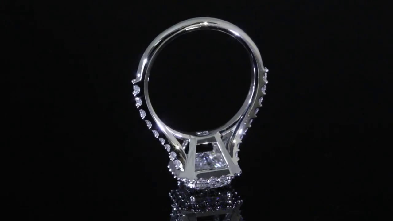 Pave Engagement Ring