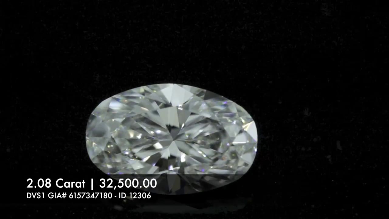 2 08 Carat Oval Diamond