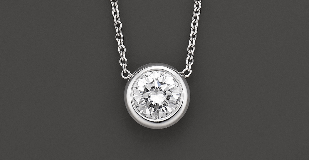 Diamond Solitaire Pendant – Luxury Defined