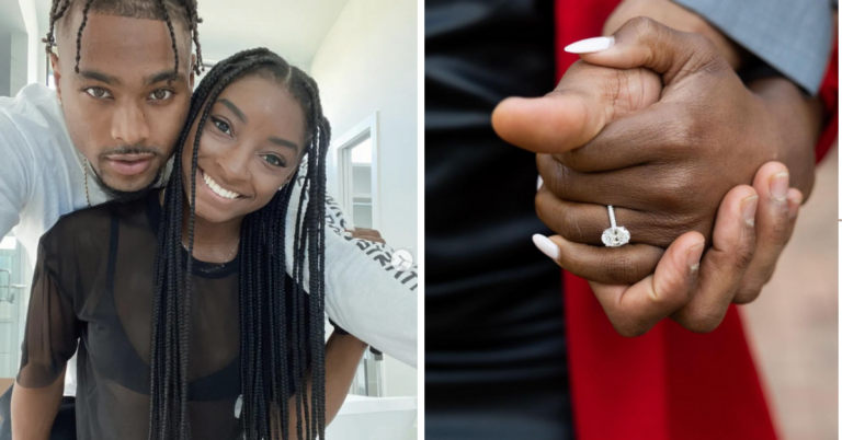 Celebrity Engagement Style: Simone Biles and Jonathan Owens