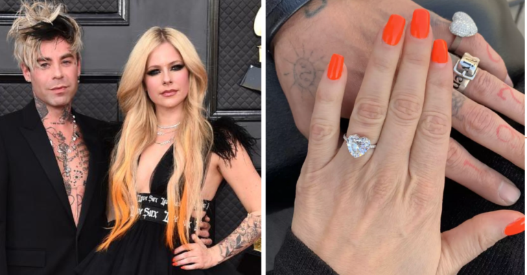 Celebrity Engagement Style: Avril Lavigne and Mod Sun