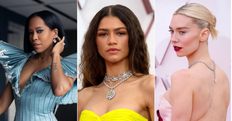 Jewelry from the 2021 Oscars